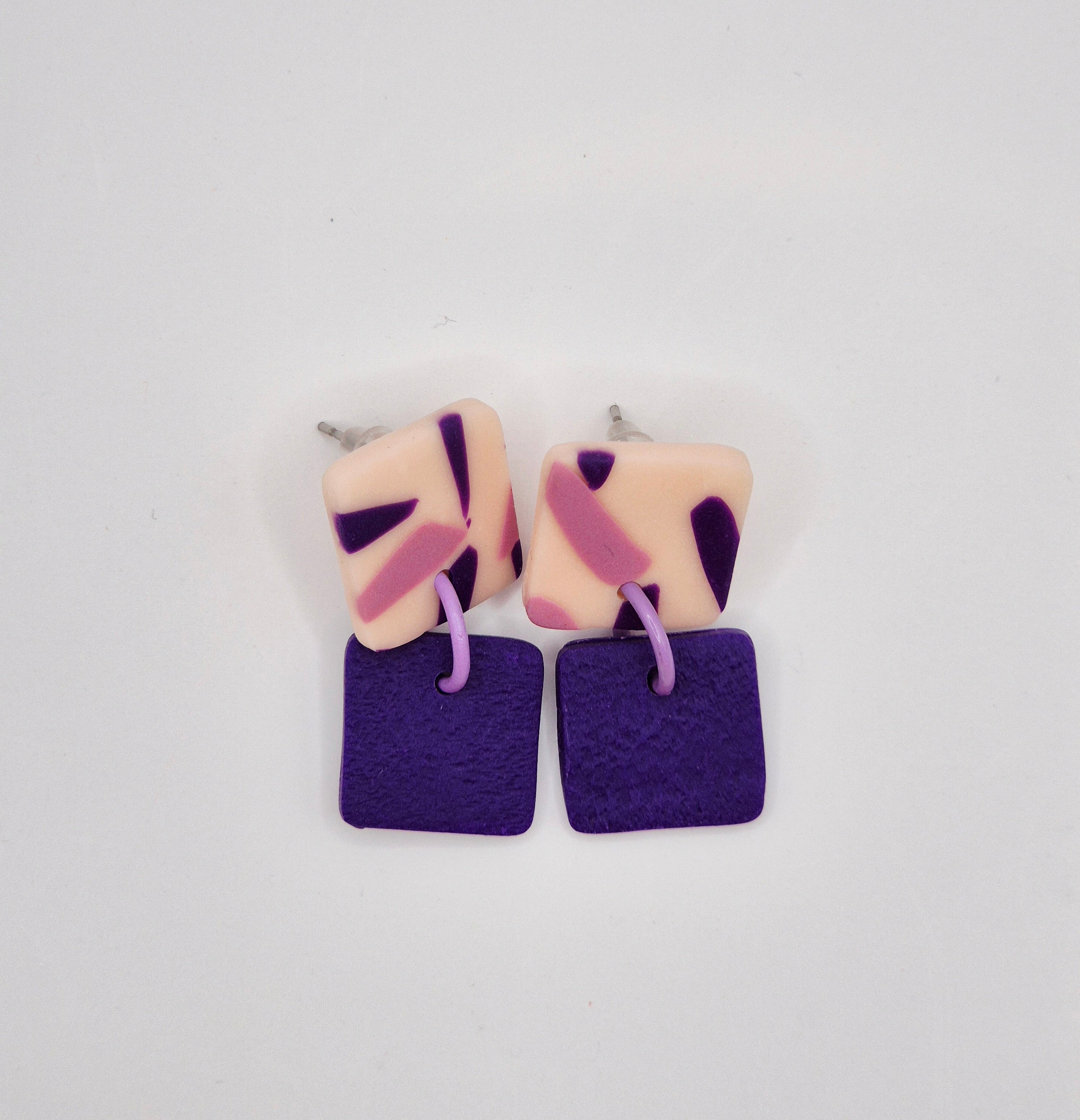 BO POP Mondrian rose et violet