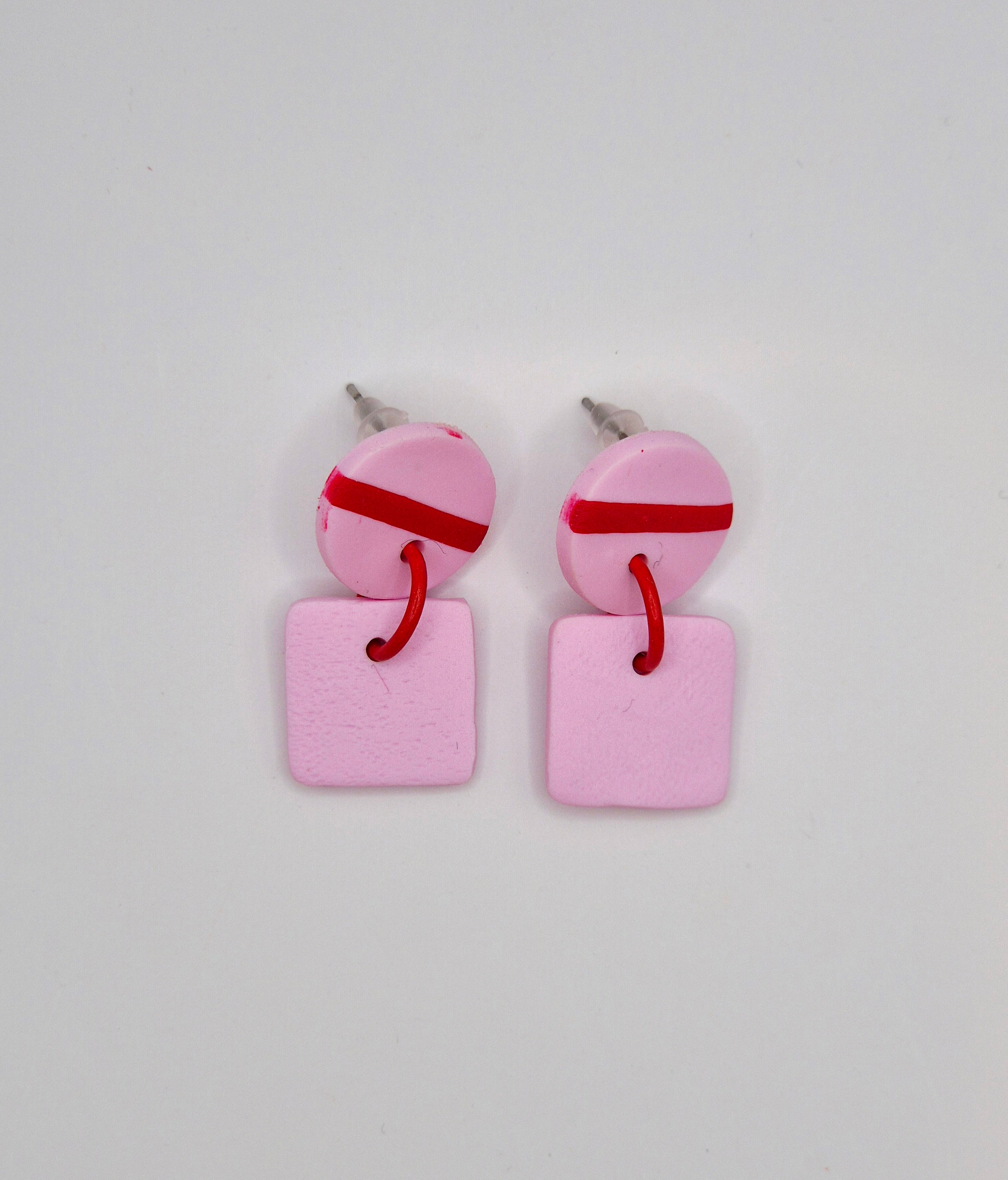 BO POP Memphis rose et rouge