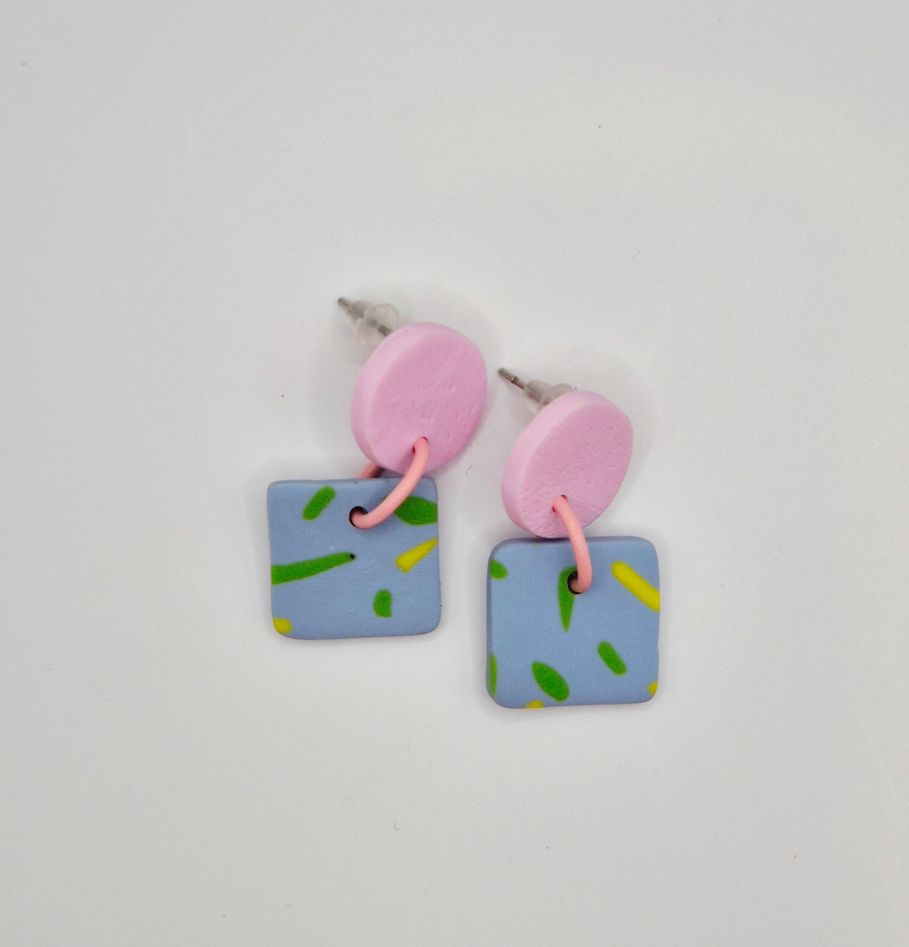 BO POP Memphis rose et bleu