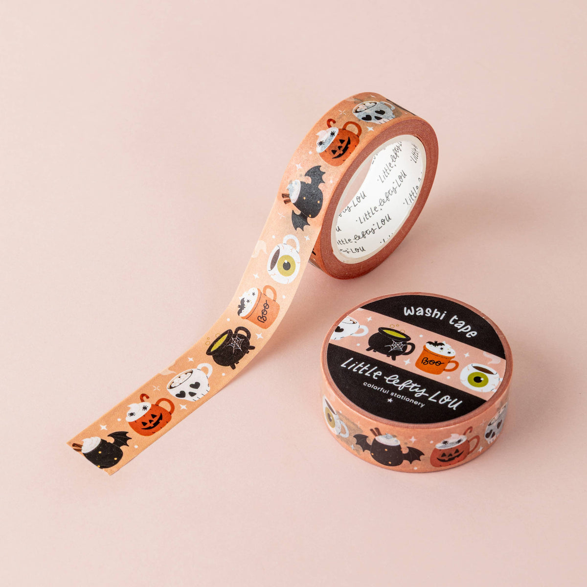 Ruban washi Halloween — Boissons