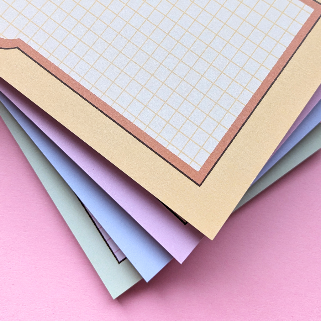 Bloc-notes maison douillette (format A6)