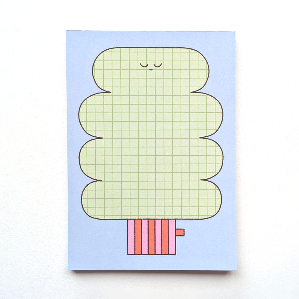 Bloc-notes arbre joyeux (format A6)