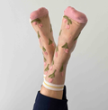 Camélia - chaussettes transparentes petites tulipes