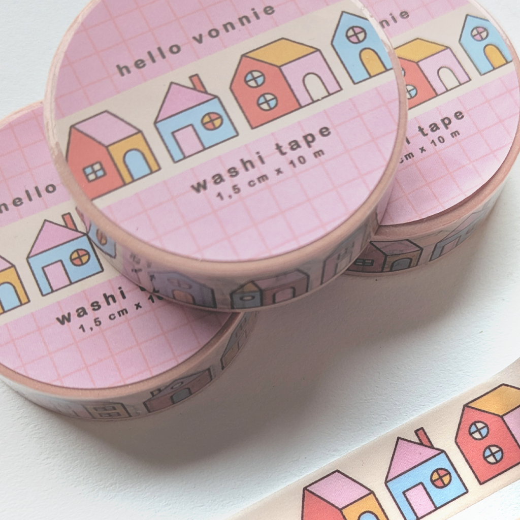 Ruban washi maison douillette