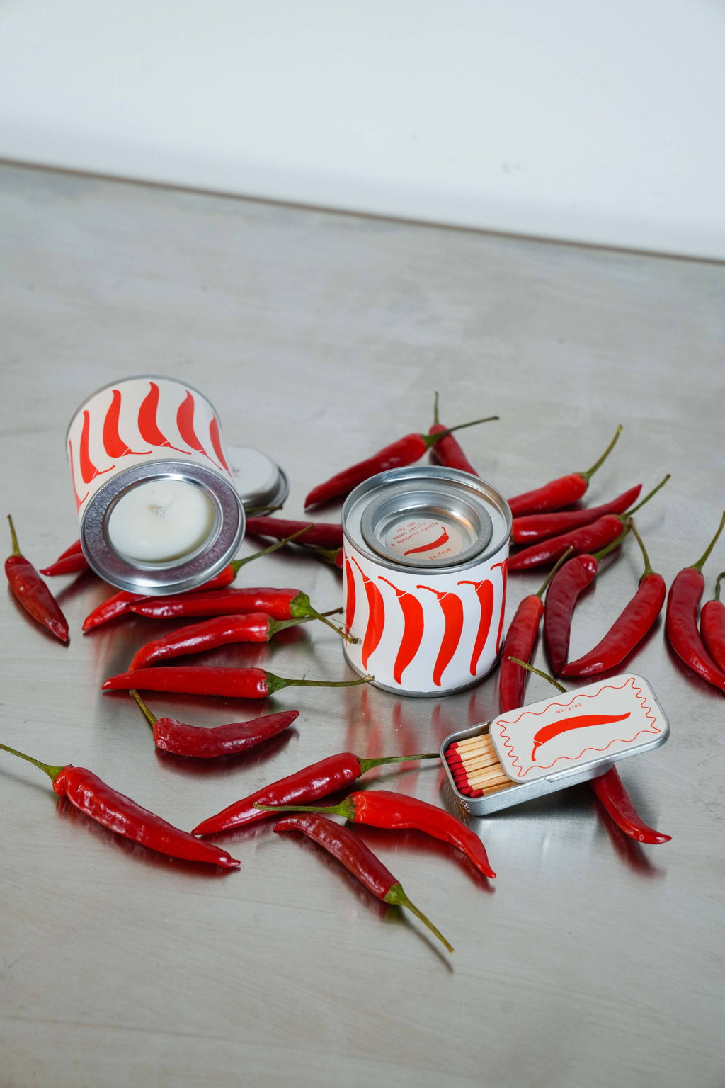 Bougie CHILLI (piment doux et mandarine)