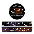 Ruban washi motif grille chauve‑souris