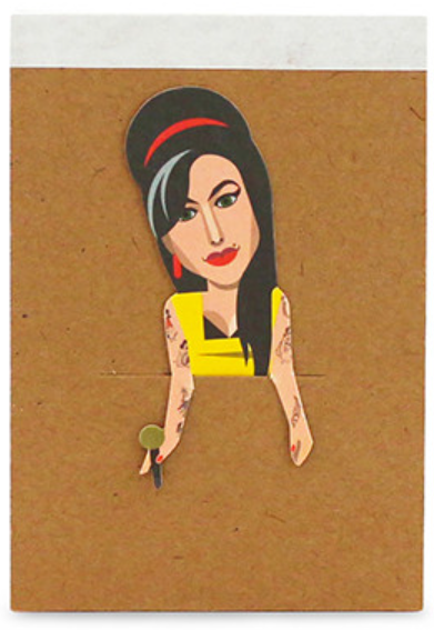 Carnet de croquis Amy Winehouse