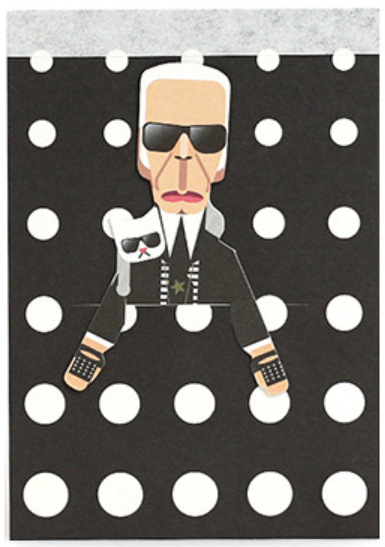 Carnet de croquis Karl Lagerfeld
