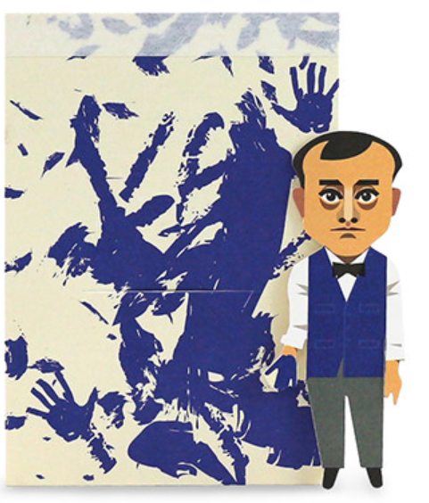 Carnet de croquis Yves Klein