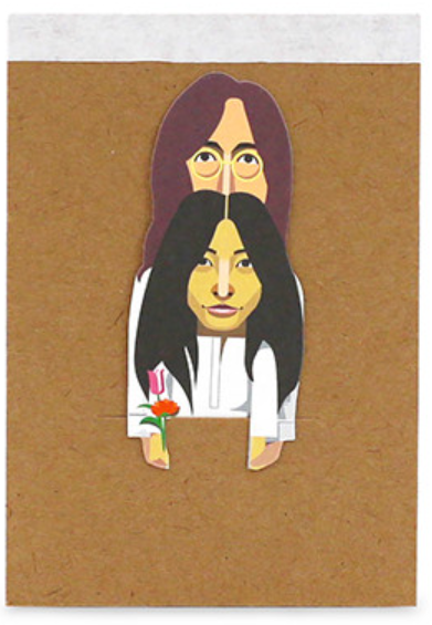 Carnet de croquis John Lennon & Yoko Ona
