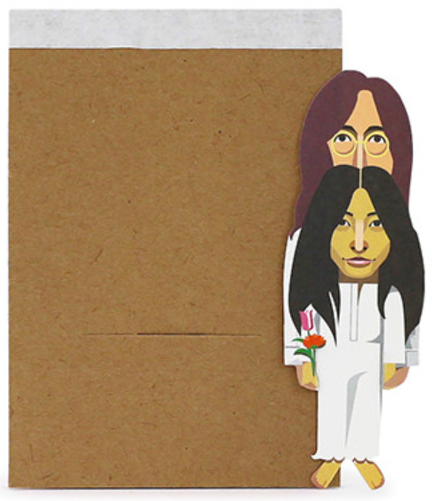 Carnet de croquis John Lennon & Yoko Ona