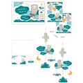 Carte guirlande Hibou