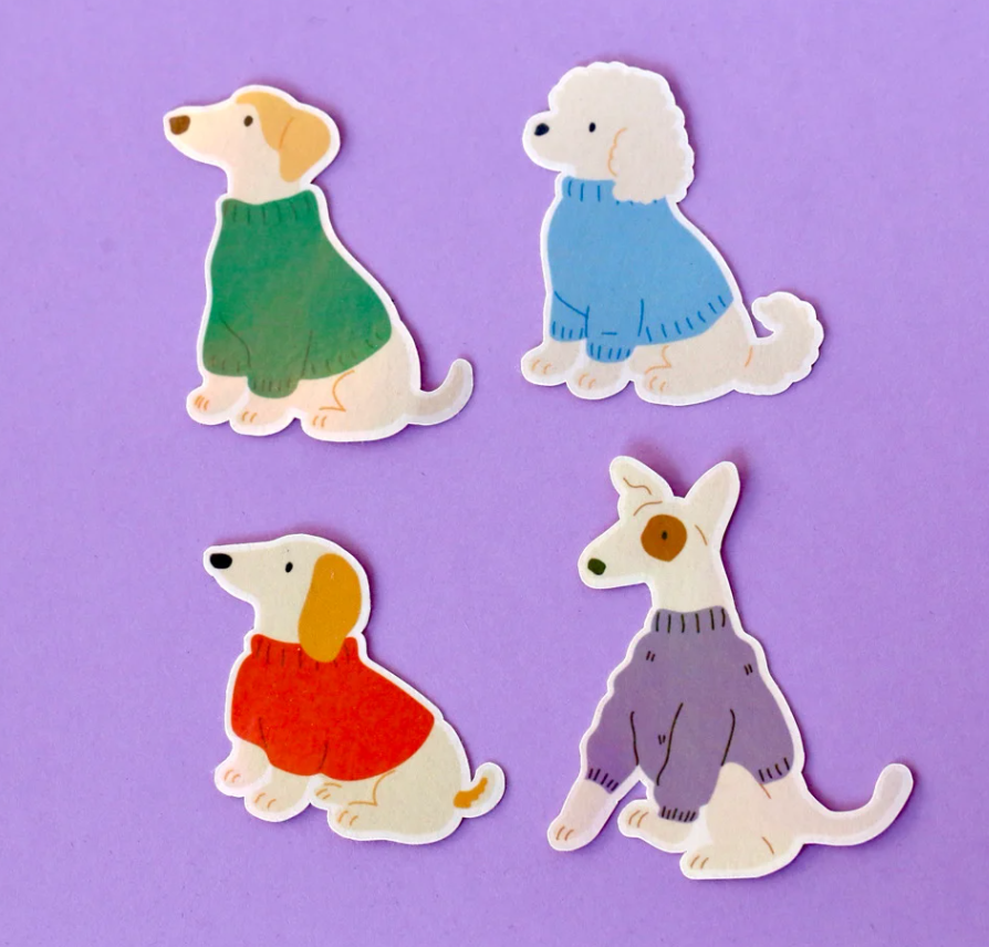 Stickers Cozy Dog