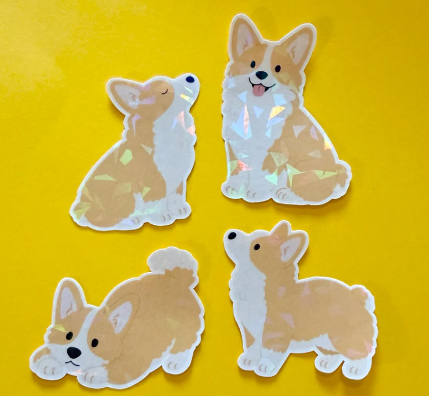 Stickers Daily Corgi