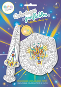 Coloriage gonflable Epée et Bouclier