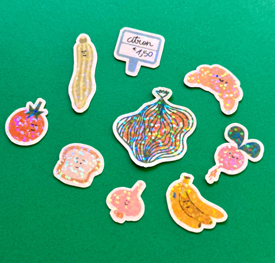 Stickers Food Market