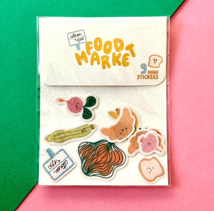 Stickers Food Market