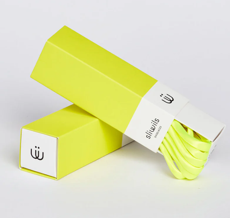 Lacets jaune fluo