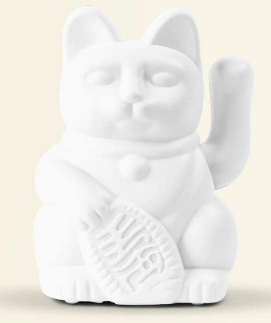 Lucky Cat Blanc Paix