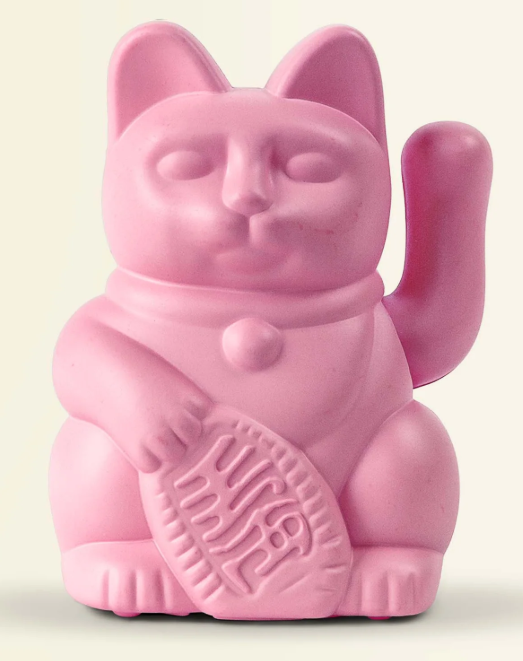 Lucky Cat solaire Rose Rebellion