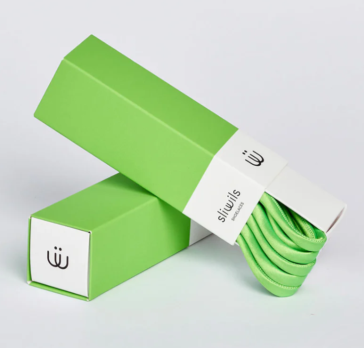 Lacets vert fluo