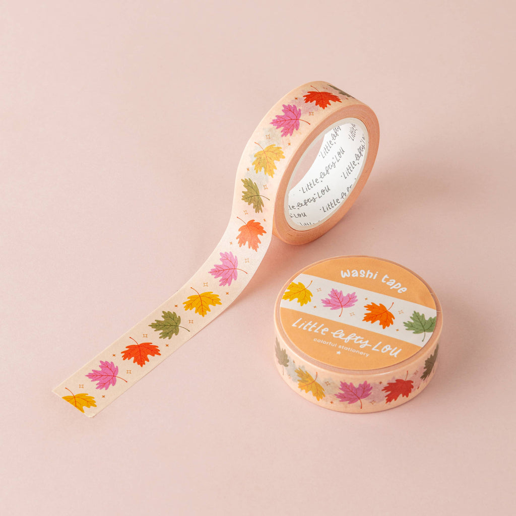Ruban Washi Fall Leaves