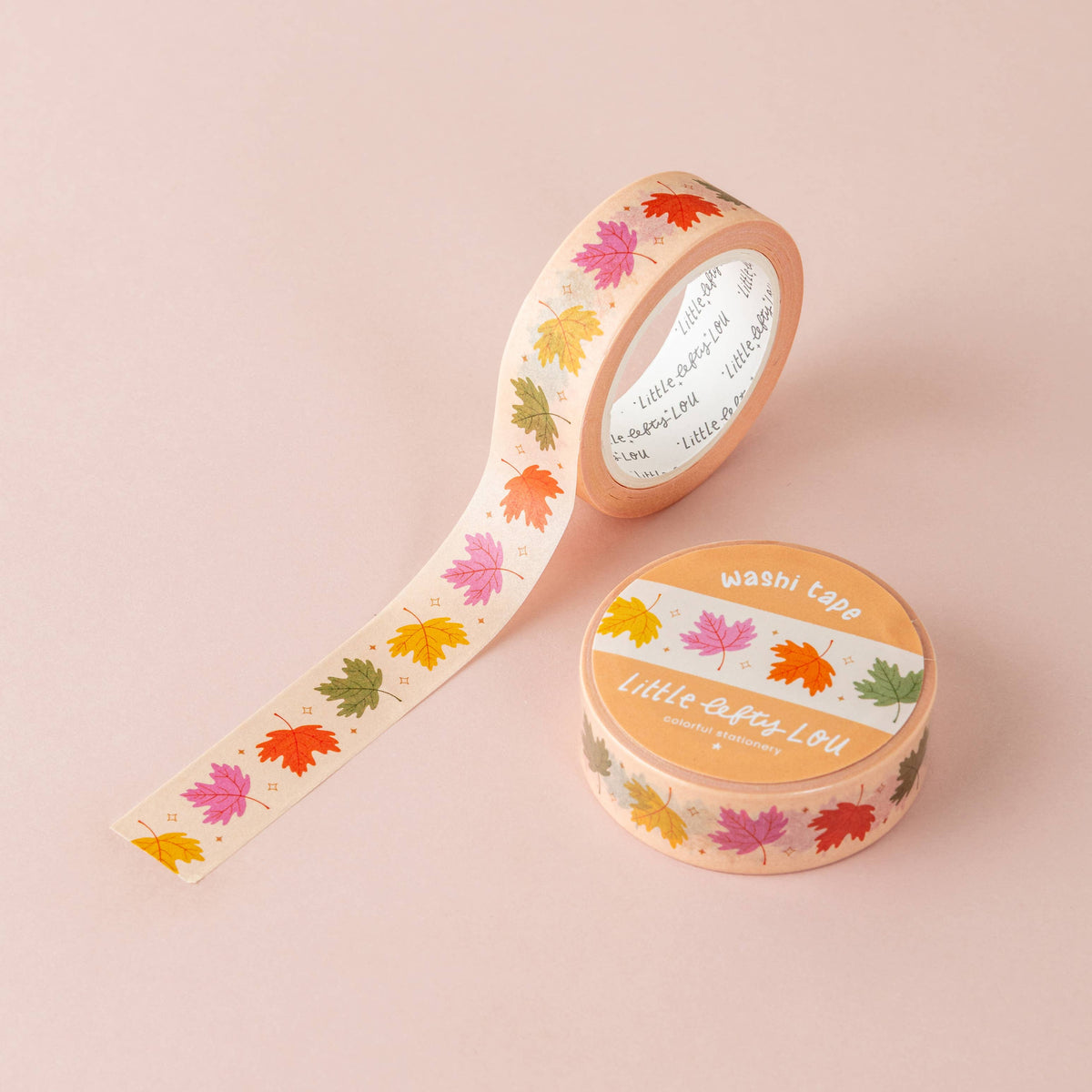 Ruban Washi Fall Leaves