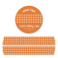 Ruban adhésif Washi Orange Grid