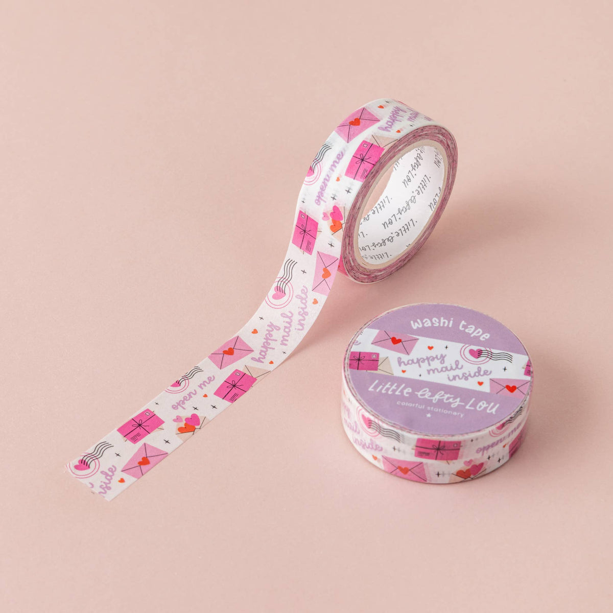Joyeux Courrier à l'Intérieur Ruban Washi