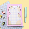 Bloc-notes chat mignon (format A6)
