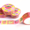 Ruban washi à motifs de fruits