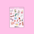Planche de stickers Girly Things