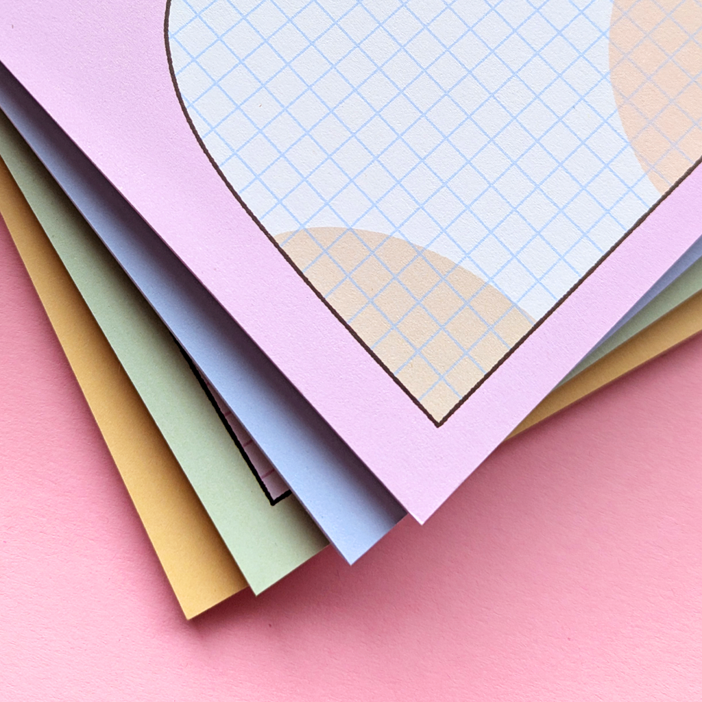 Bloc-notes chat mignon (format A6)