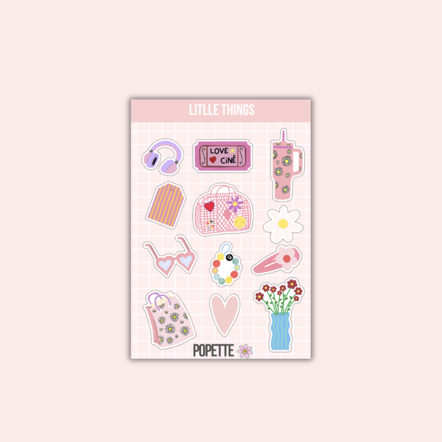 Planche de stickers Little Things