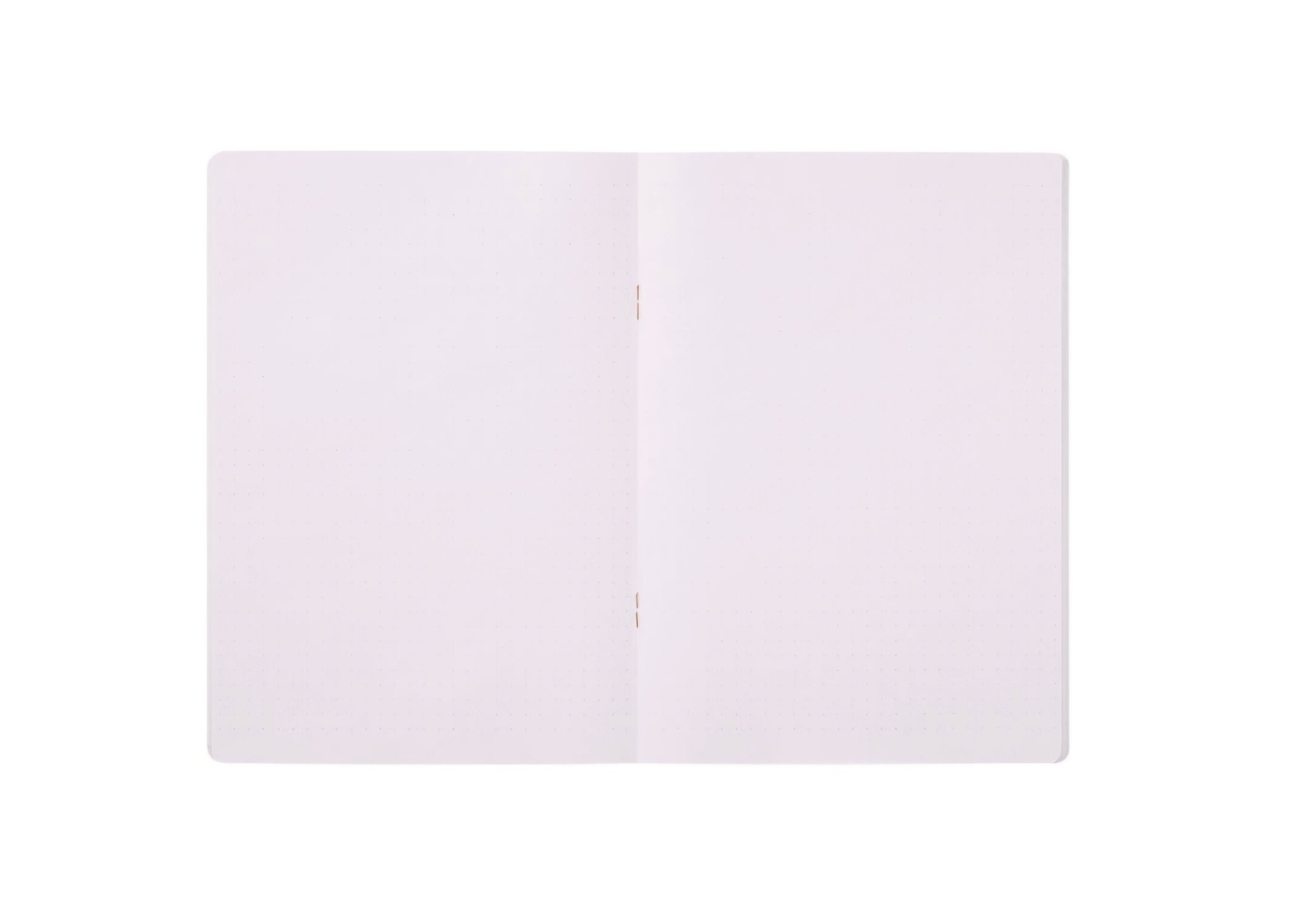 Cahier à spirales quadrillage à points violets