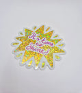 Sticker "it's time to shine"