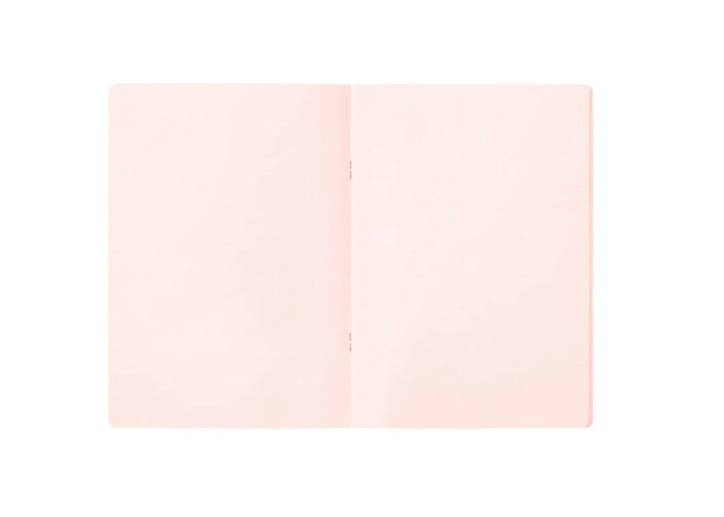 Cahier à spirales quadrillage à points roses