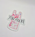 Sticker YouTube Rock
