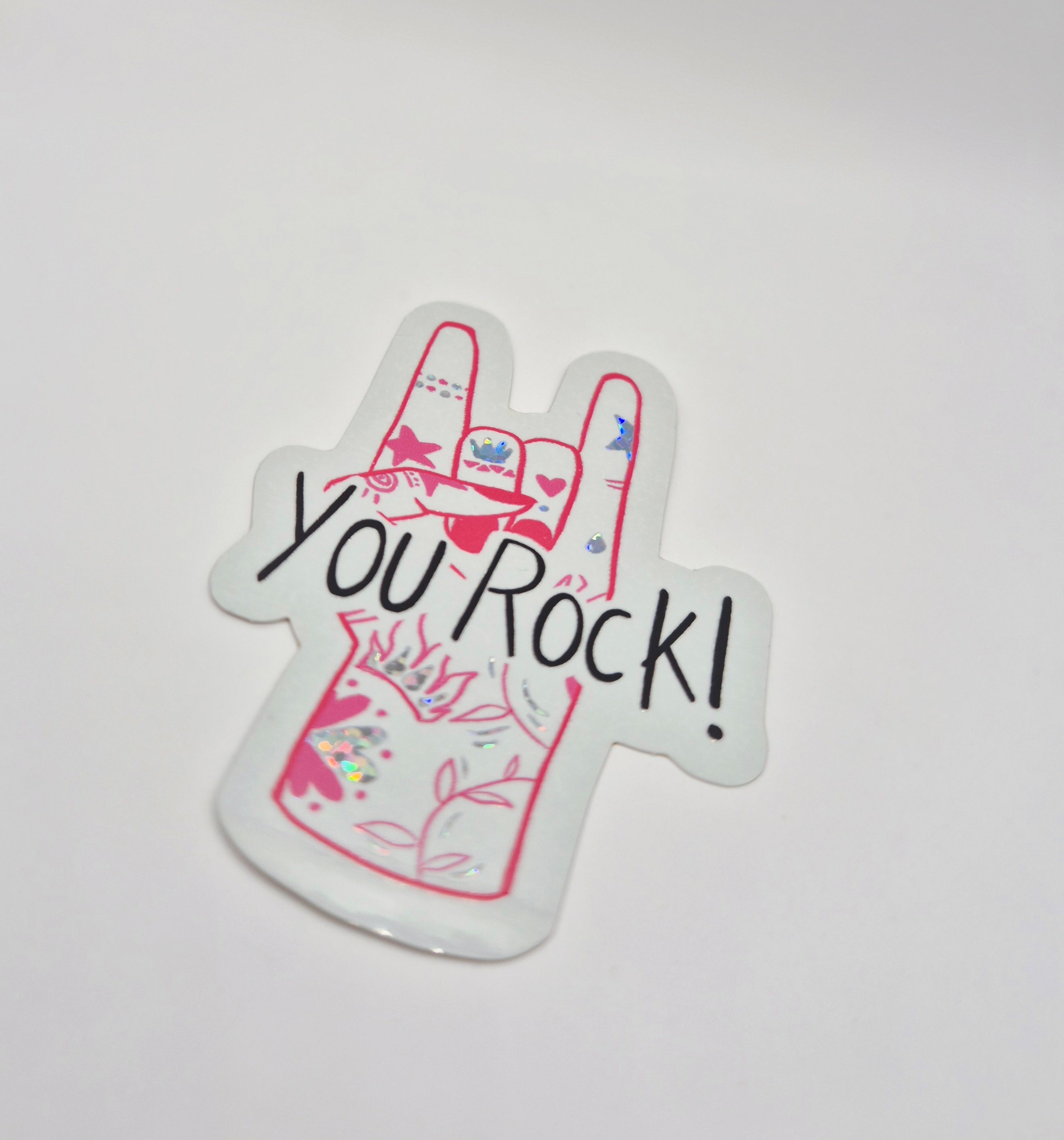 Sticker YouTube Rock