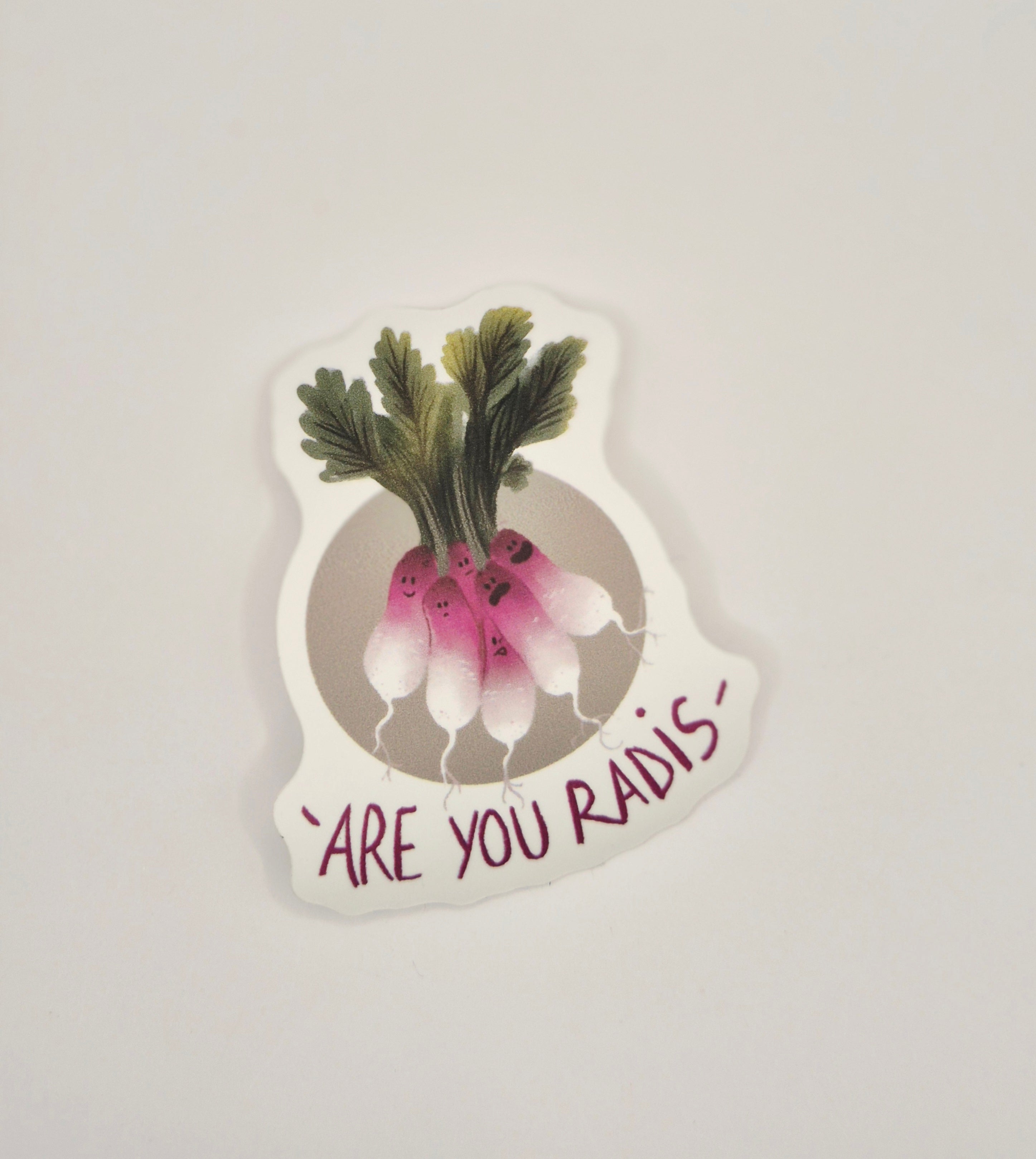 Sticker "Are you radis?"