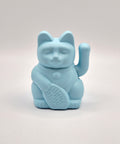 Chat Porte-Bonheur Solaire Bleu Ciel