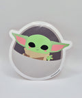 Sticker baby Yoda