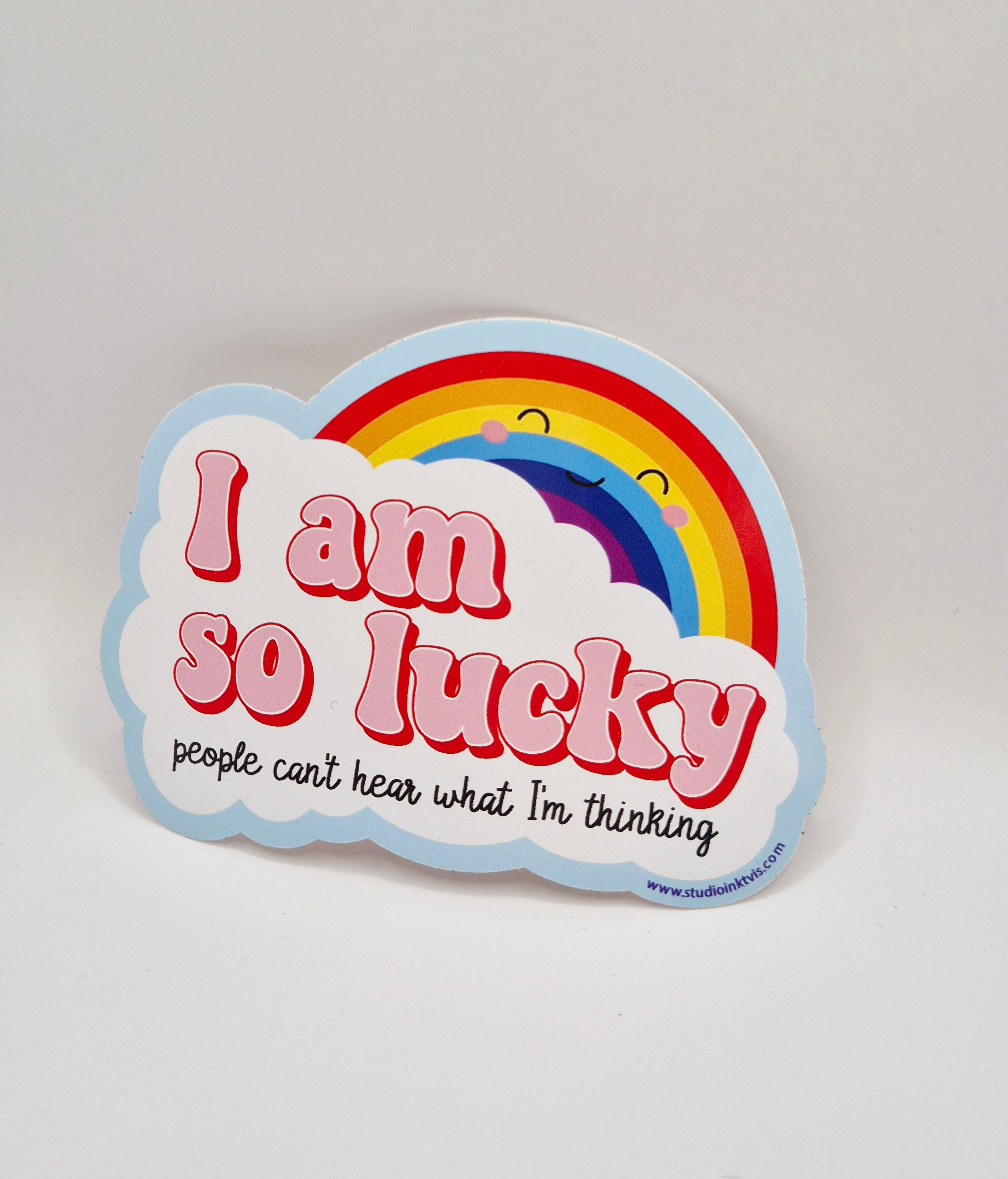 Sticker "I am so Lucky..."